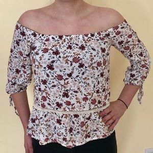 American Eagle Off The Shoulder Blouse